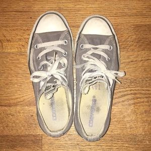 Grey Converse Low Top